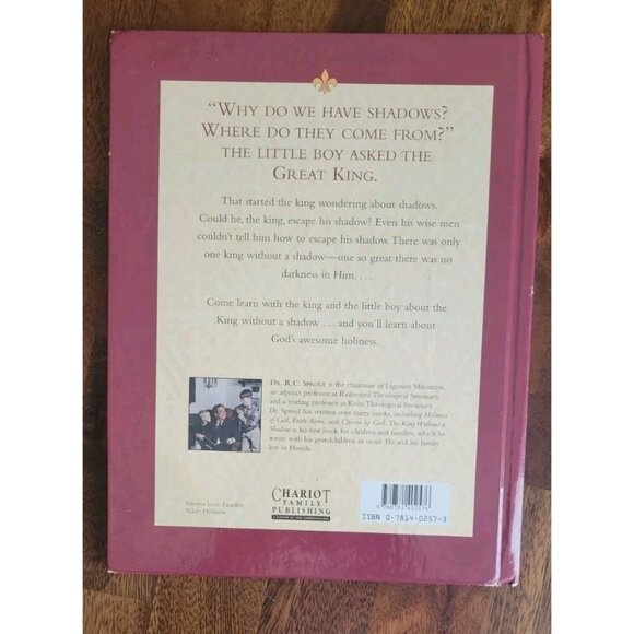 King Without a Shadow by R. C. Sproul (1996, Hardcover) - Picture 3 of 8